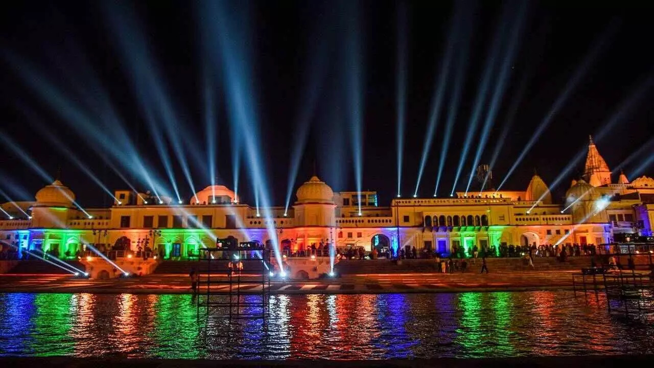 Photo from Diwali celebration in Ayodhya