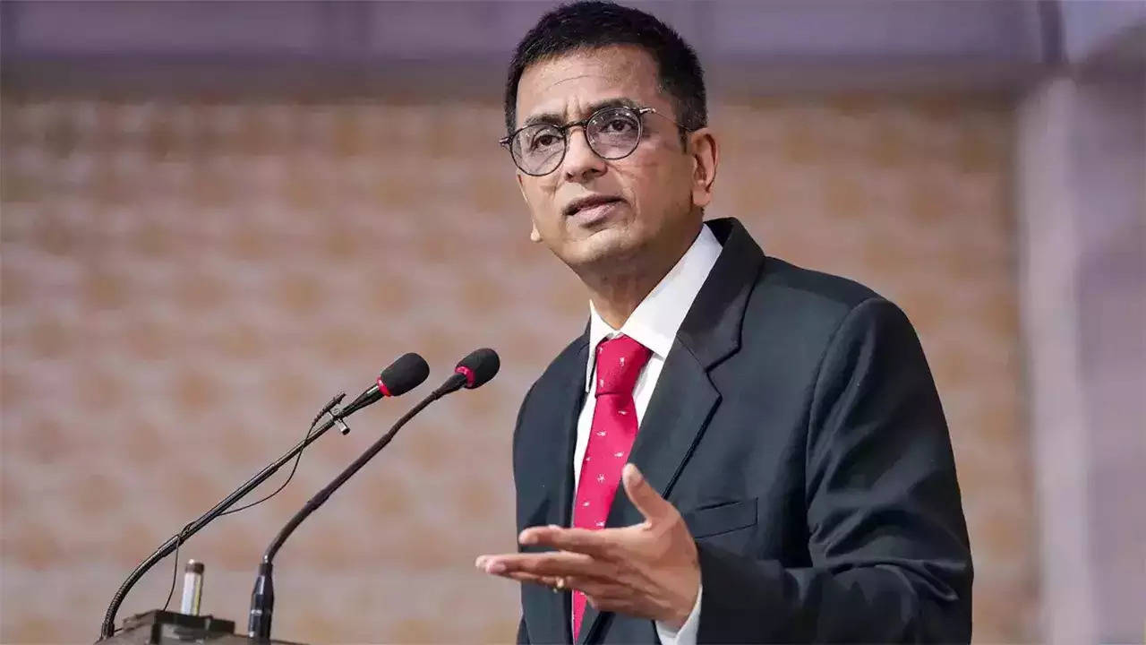 CJI Chandrachud Snaps At Lawyer On Using Phone In Courtroom