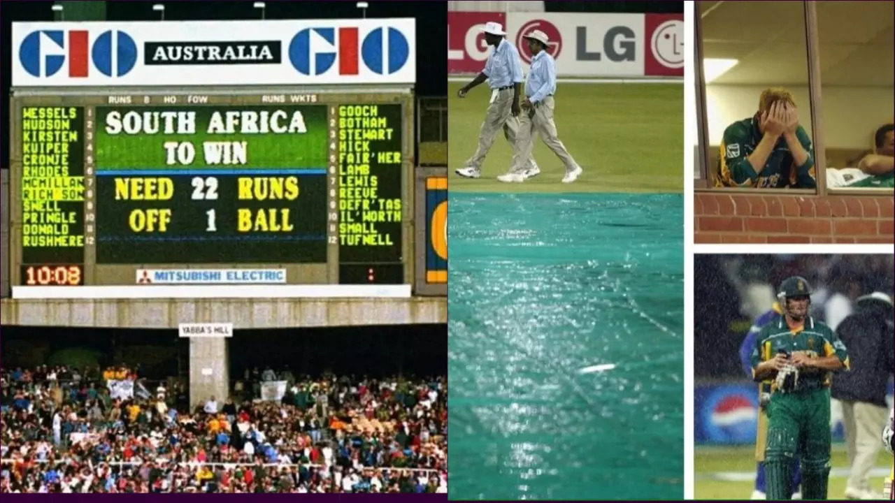 South Africa's Rainy Affair In World Cups May Yet Again Cost Them A Spot In Semis As Arabian Storm Brews