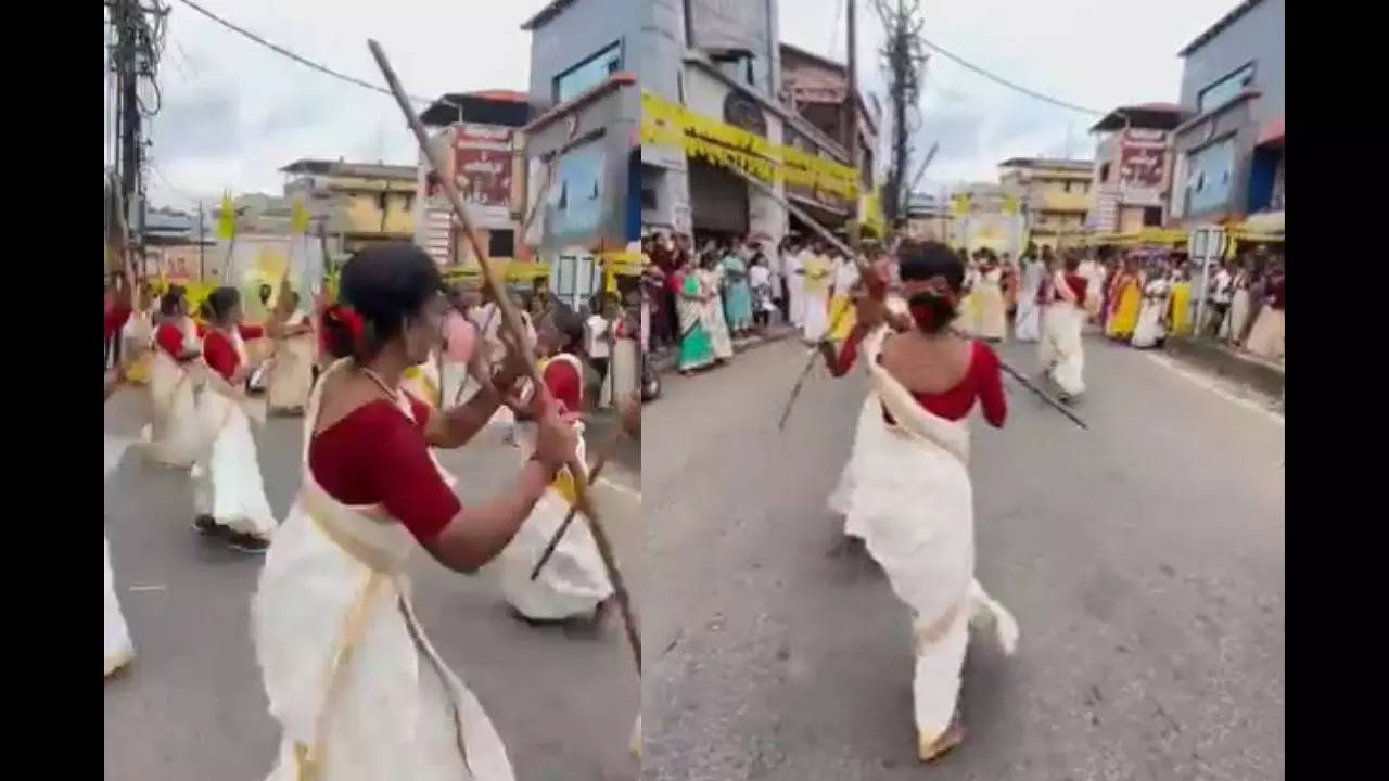 Kerala-Dandiya-Viral-Video