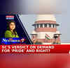 Demand For Pride  Right From Government  Where Does SCs Verdict Stand Now  Newshour 9