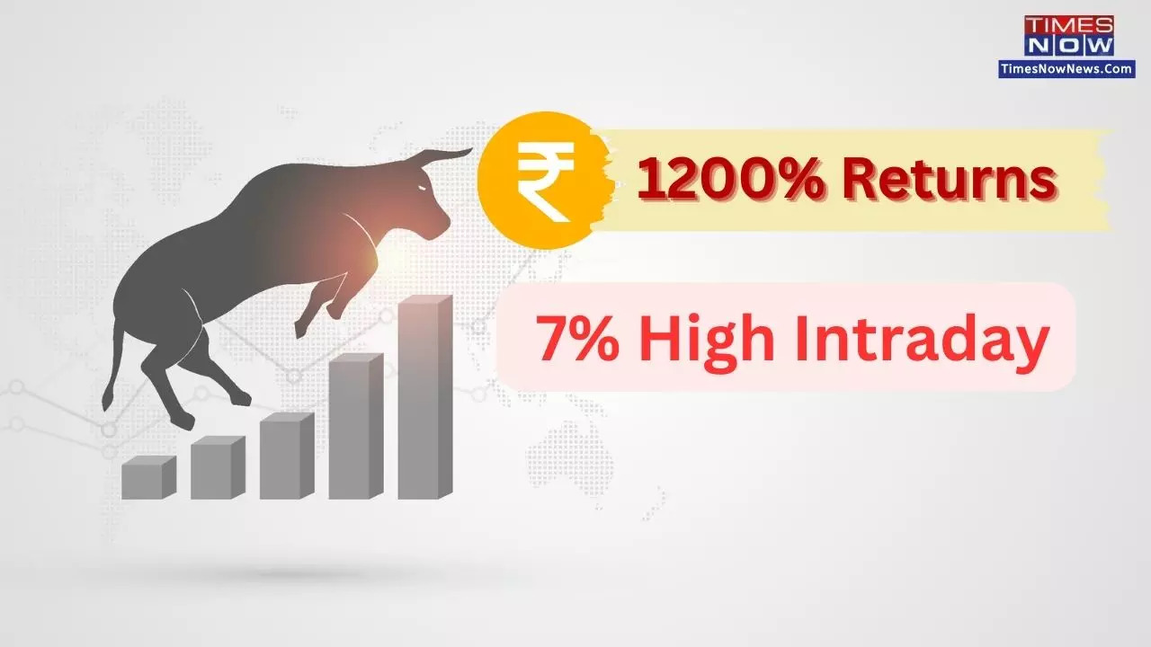 1200% Returns In 3 Years! Multibagger stock soars 7% Intraday On This News