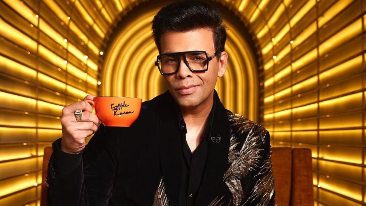 Koffee With Karan 8: Karan Johar Unveils New Couch, Gives Glimpse Of Hamper In BTS Video