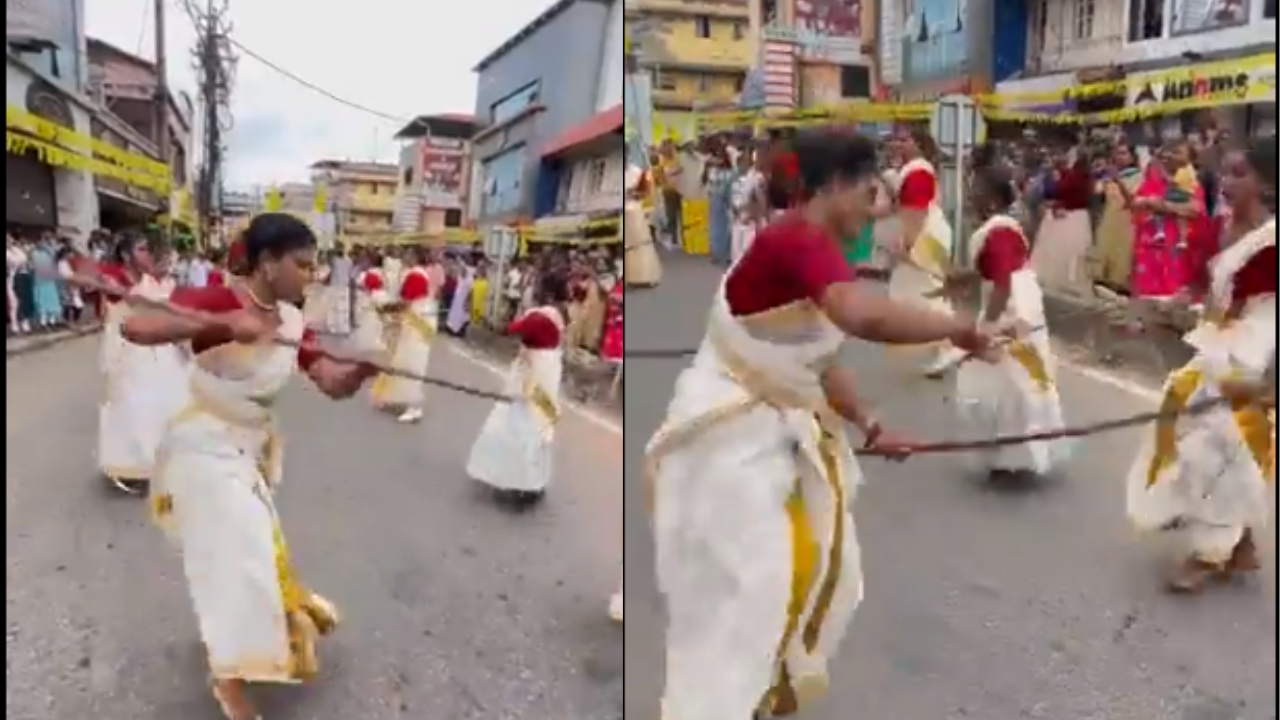 Shashi Tharoor Shares Video Of Kerala's Dandiya-Style Dance.