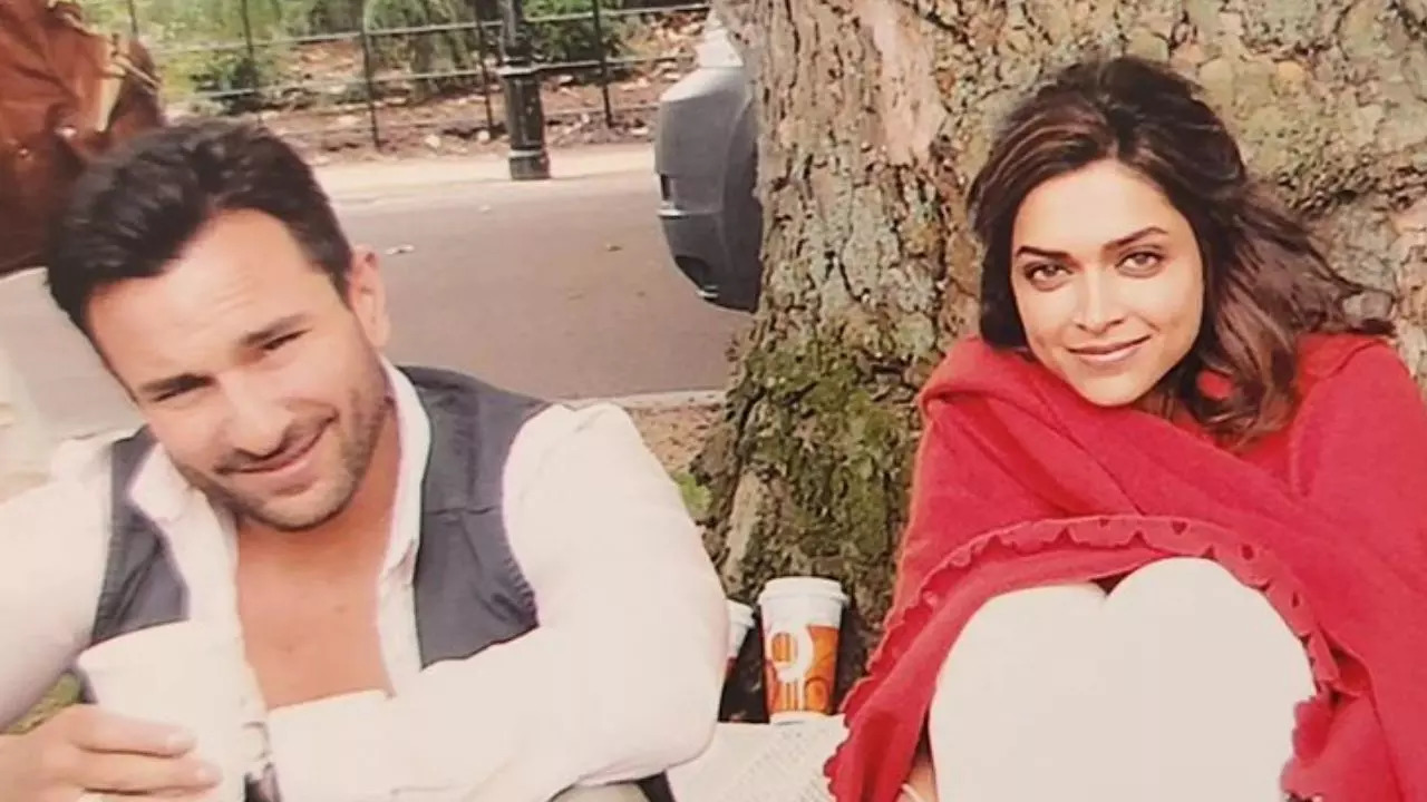 Saif and Deepika's BTS pics go viral