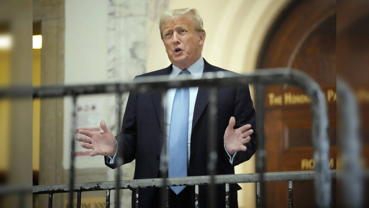 Donald Trump Baffled After Woman Gets Escorted Out During Trial