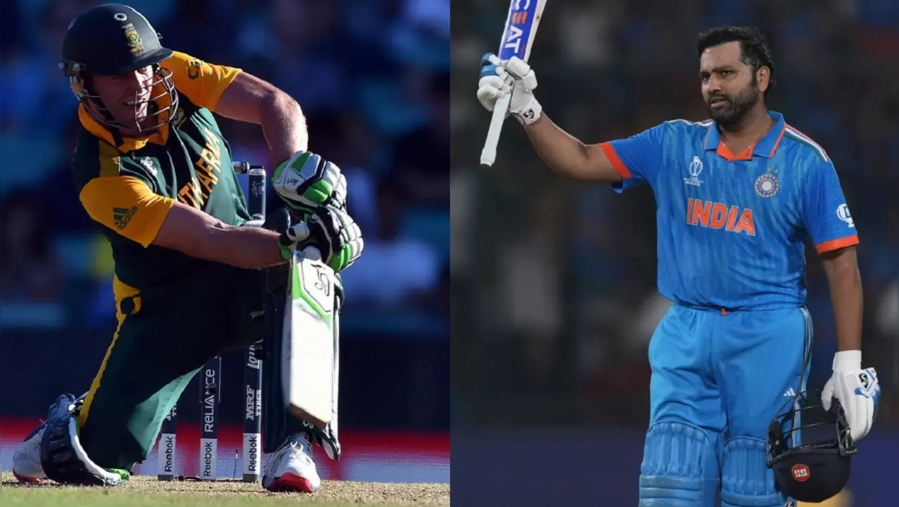 ​Rohit Sharma Will Look To Equal Ab De Villiers All-Time ODI World Cup Record During India's Match Against Bangladesh ​