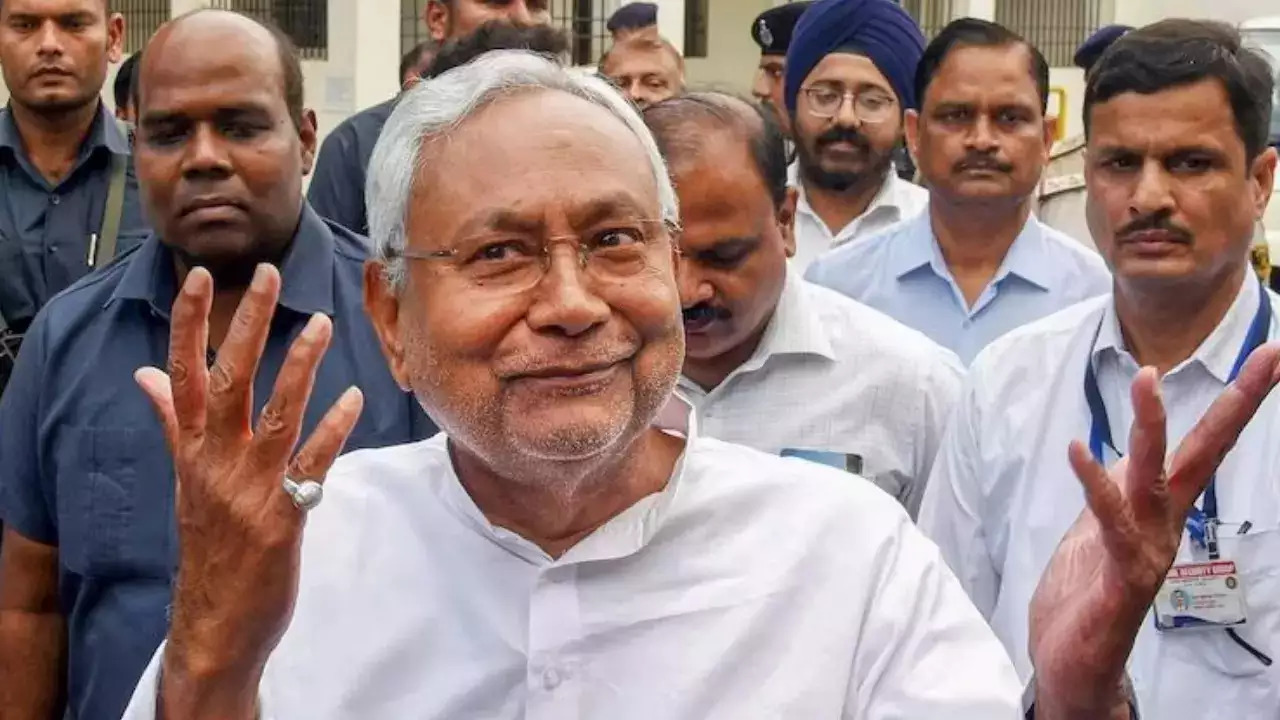 Nitish Kumar.