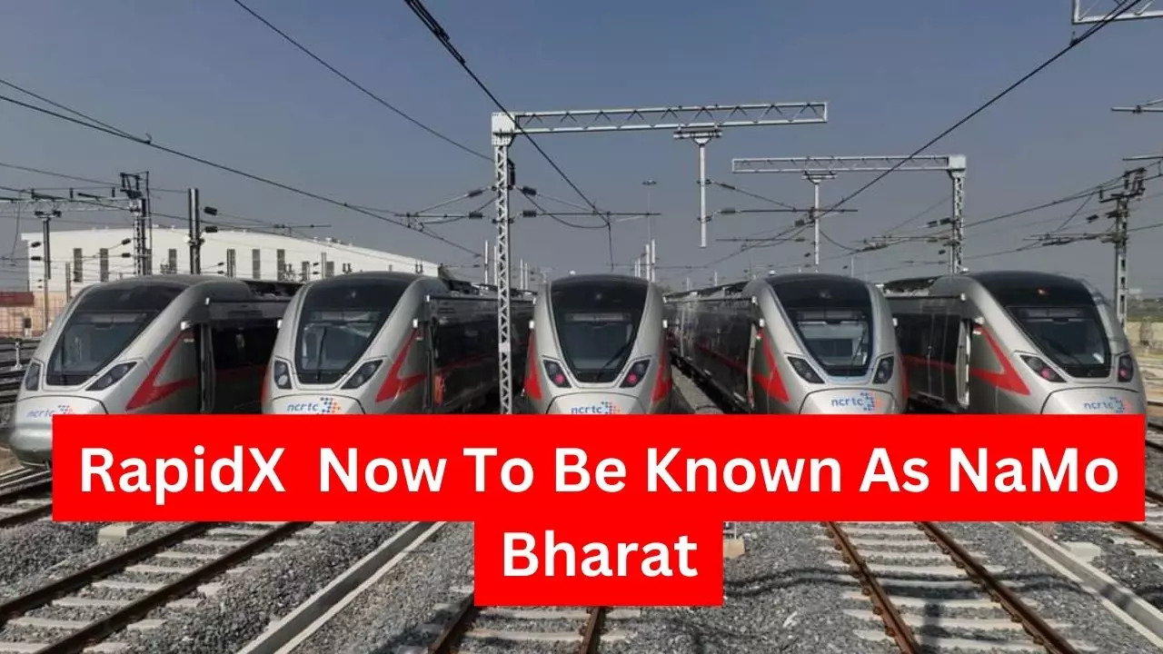 Delhi-Meerut RRTS: RapidX Train Now To Be Known As NaMo Bharat