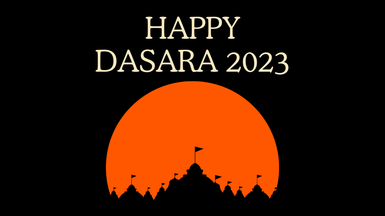 Dussehra, alternatively spelled as Dasra, celebrates the victory of Lord Rama over Ravana.  | Canva Pro