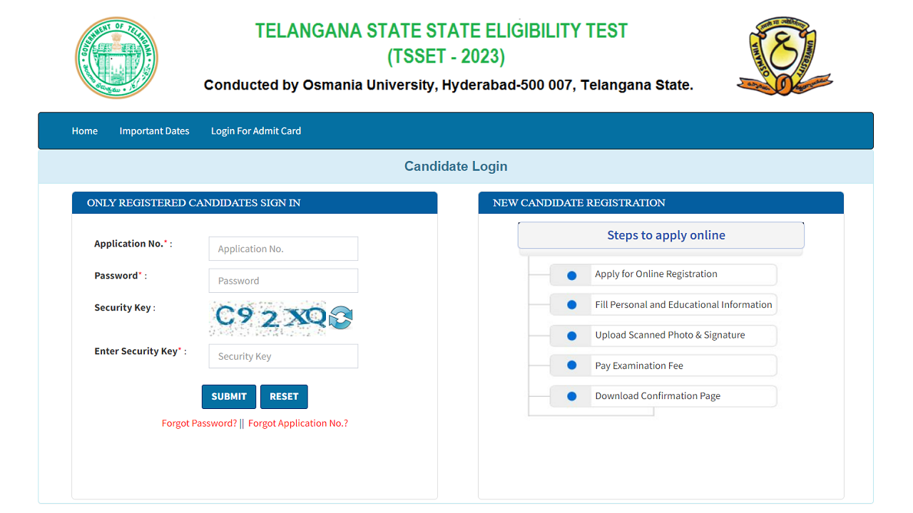 TS SET Hall Ticket 2023 Download Link available on telanganaset.org, Exam from Oct 28