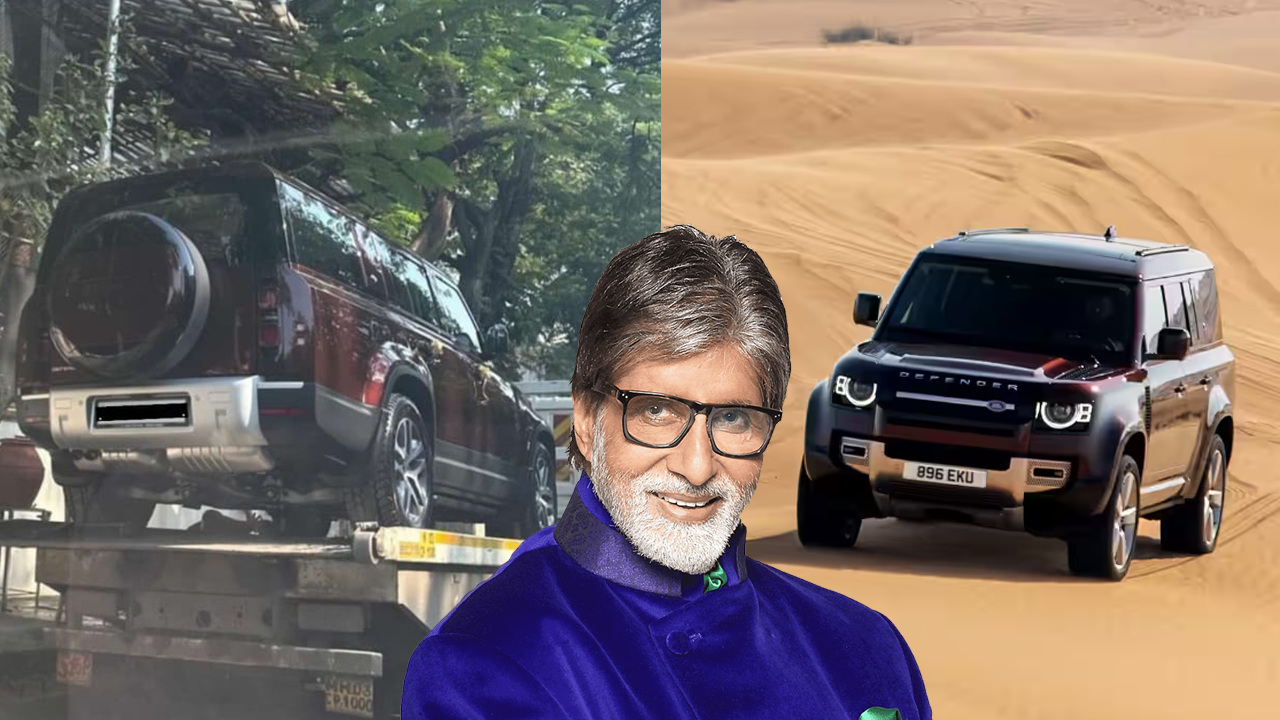 Bollywood Legend Amitabh Bachchan Gets A Land Rover Defender 130 HSE Worth Rs 1.30 Crore