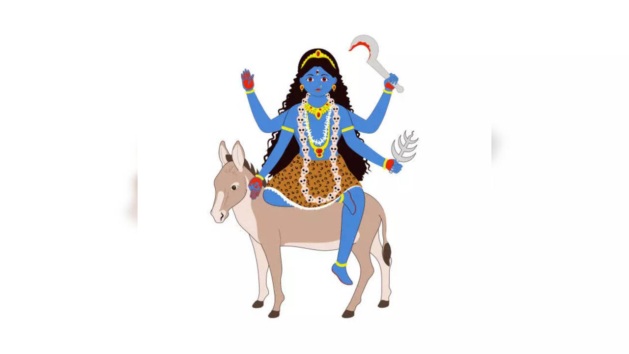 Maa Kalaratri is worshipped on Day 7 of Navrtari