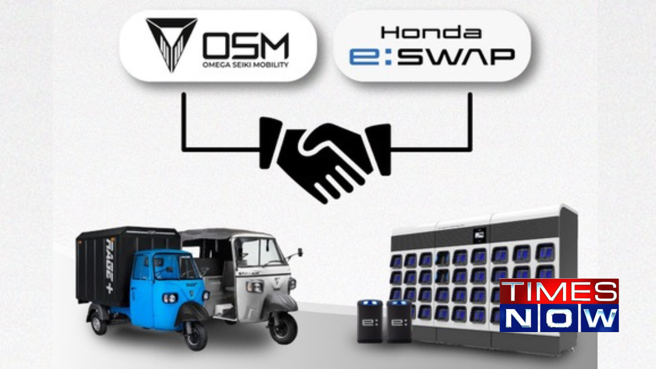 Honda Power Pack Energy & Omega Seiki Mobility Partner Up For Battery Swapping Technology