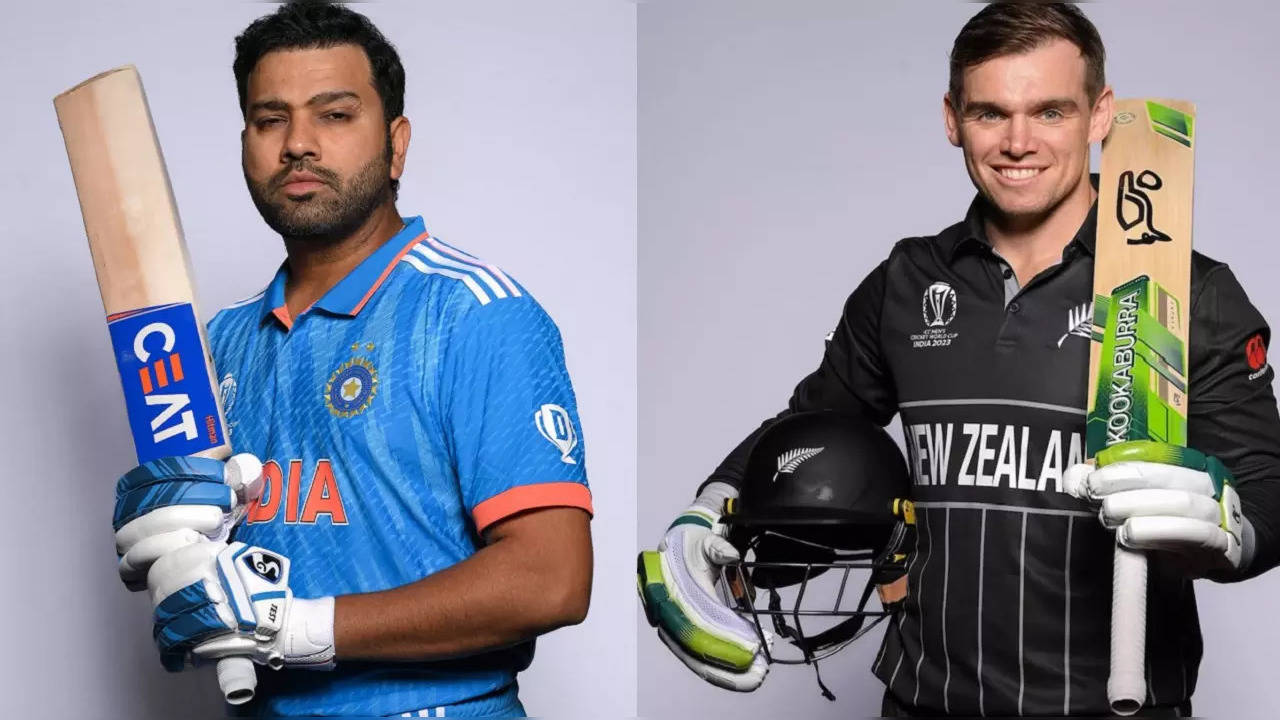 India will face New Zealand in ICC Men's ODI World Cup 2023 match in Dharamsala on Sunday