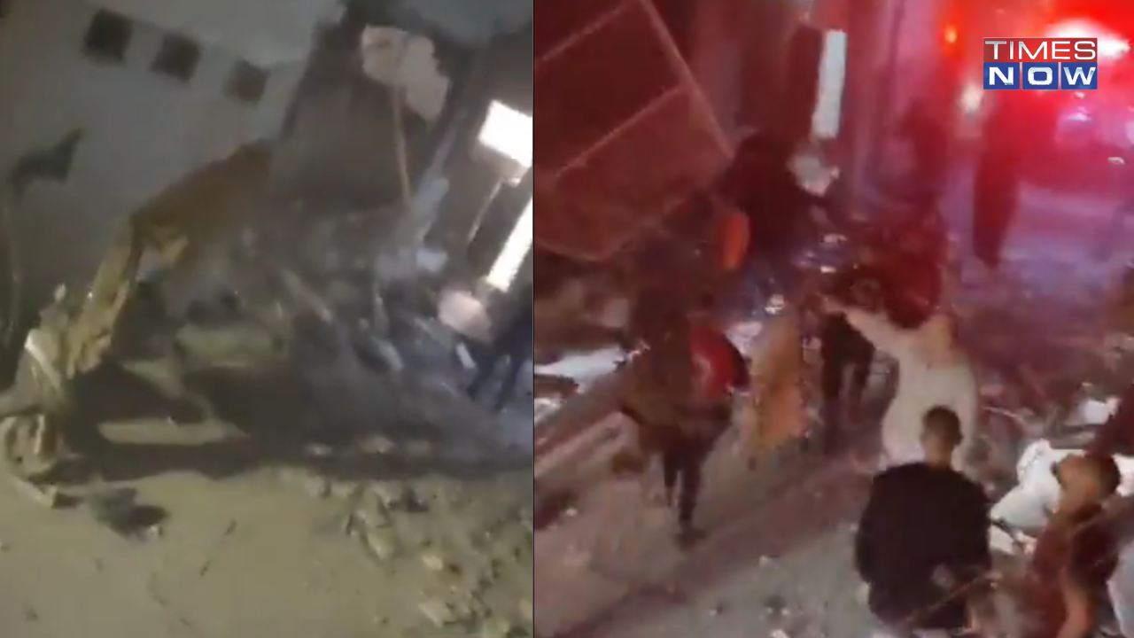 Jenin: Video: Israel Air Strikes Level Historic West Bank Mosque, IDF ...