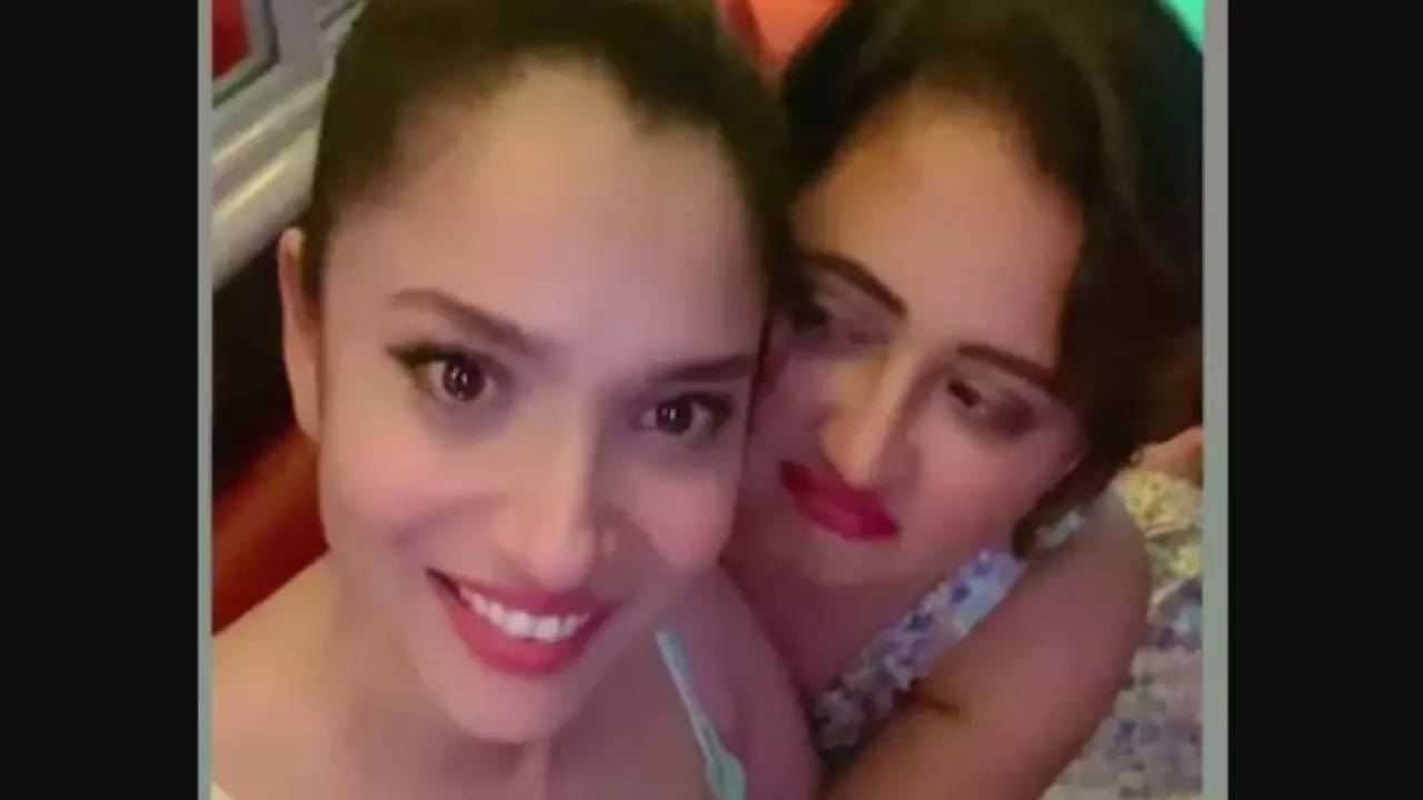 Ankita Lokhande with Rashami Desai