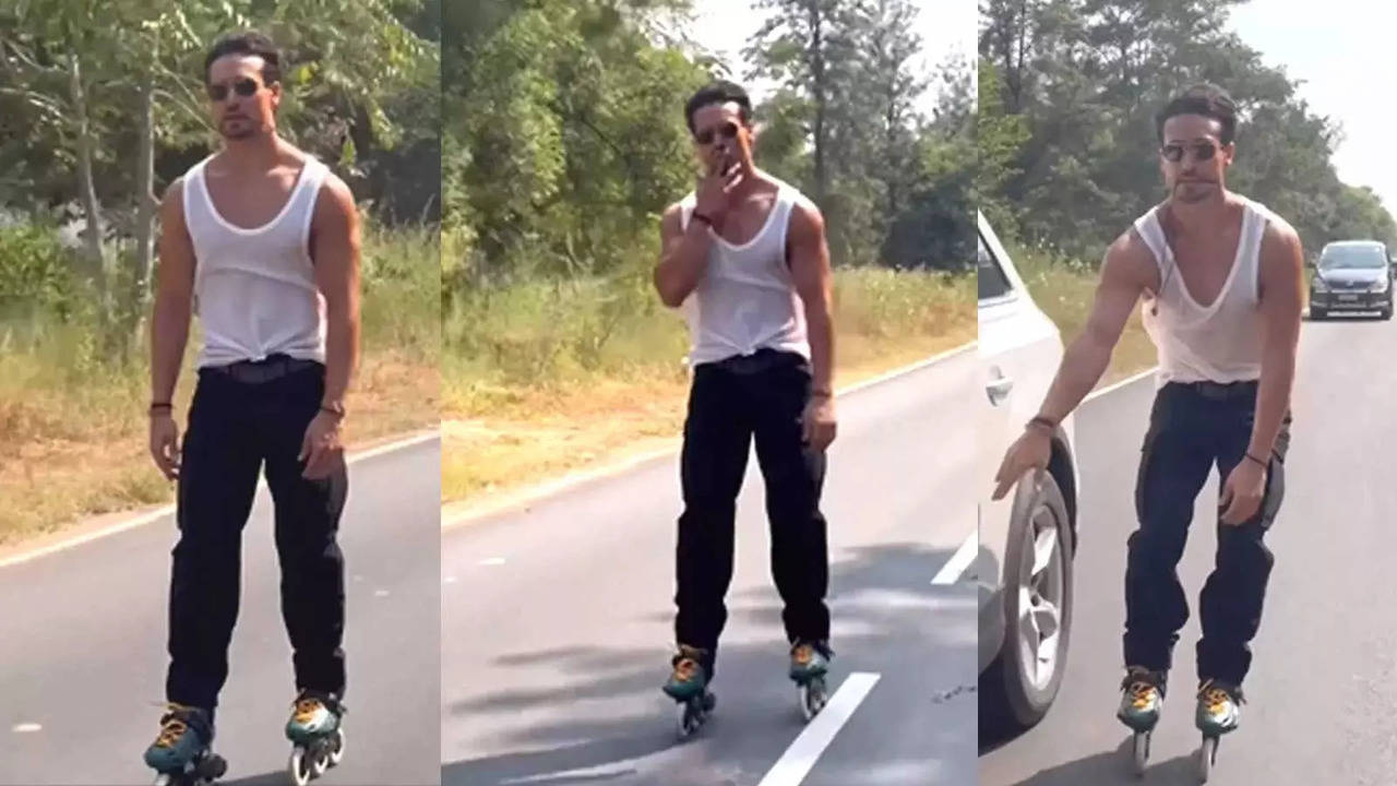 skating Video of Tiger Shroff.