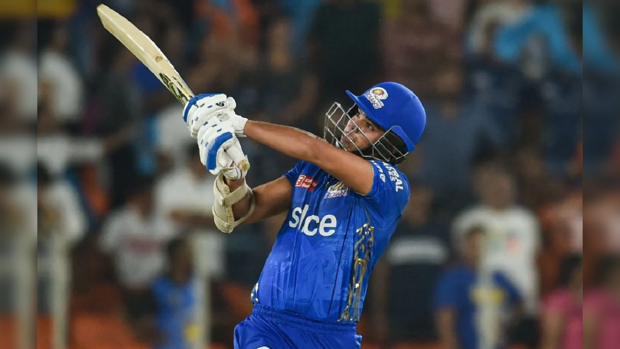 Arjun Tendulkar's MI teammate Tilak Varma hammered 121 runs from 69 balls in SMAT