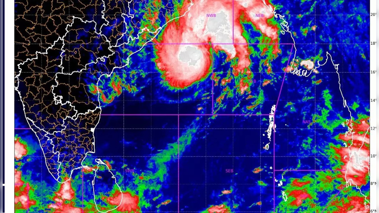 Deep Depression Bay of Bengal Cyclone Hamoon