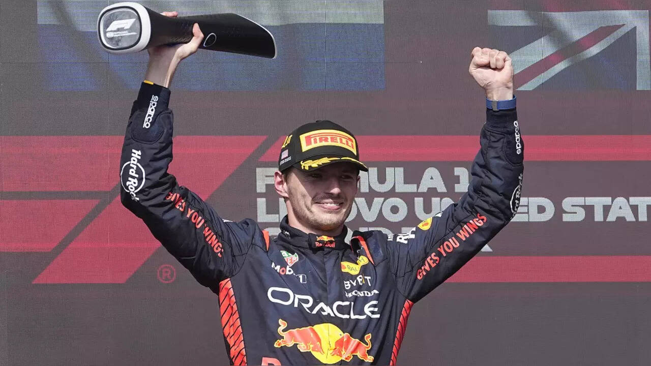 Max Verstappen wins US Grand Prix