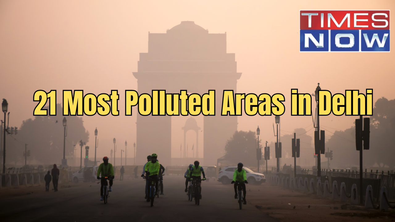 Government identifies 21 areas with worst air quality index