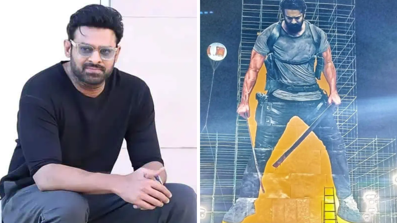 Prabhas' Fans Create Massive 230-Foot Cutout To Celebrate Salaar Actor's Birthday