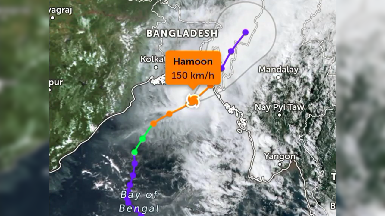 Cyclone Hamoon Tuesday