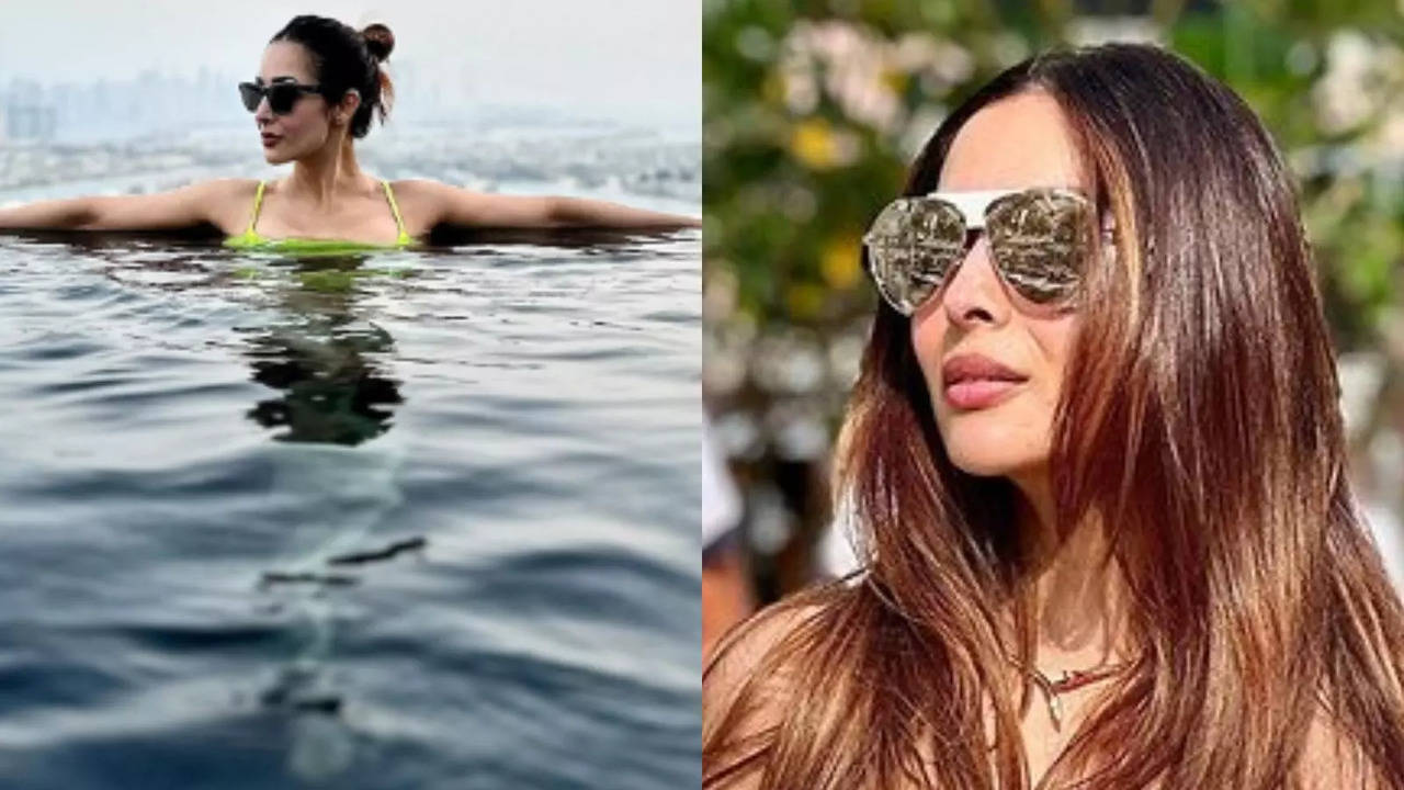 What Malaika Arora's 48th Birthday Looked Like: Taking Dip In Infinity Pool To Making Fashion Statements. WATCH