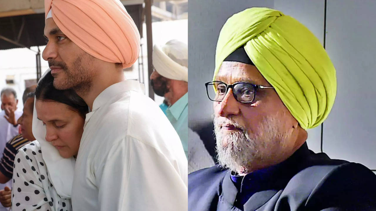 Bishan Singh Bedi's Last Rites: Neha Dhupia Bursts Into Tears, Angad Bedi Consoles