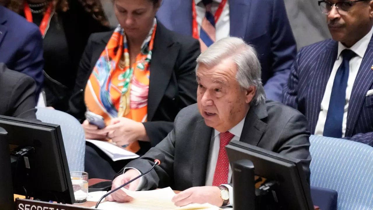 United Nations Secretary General Antonio Guterres