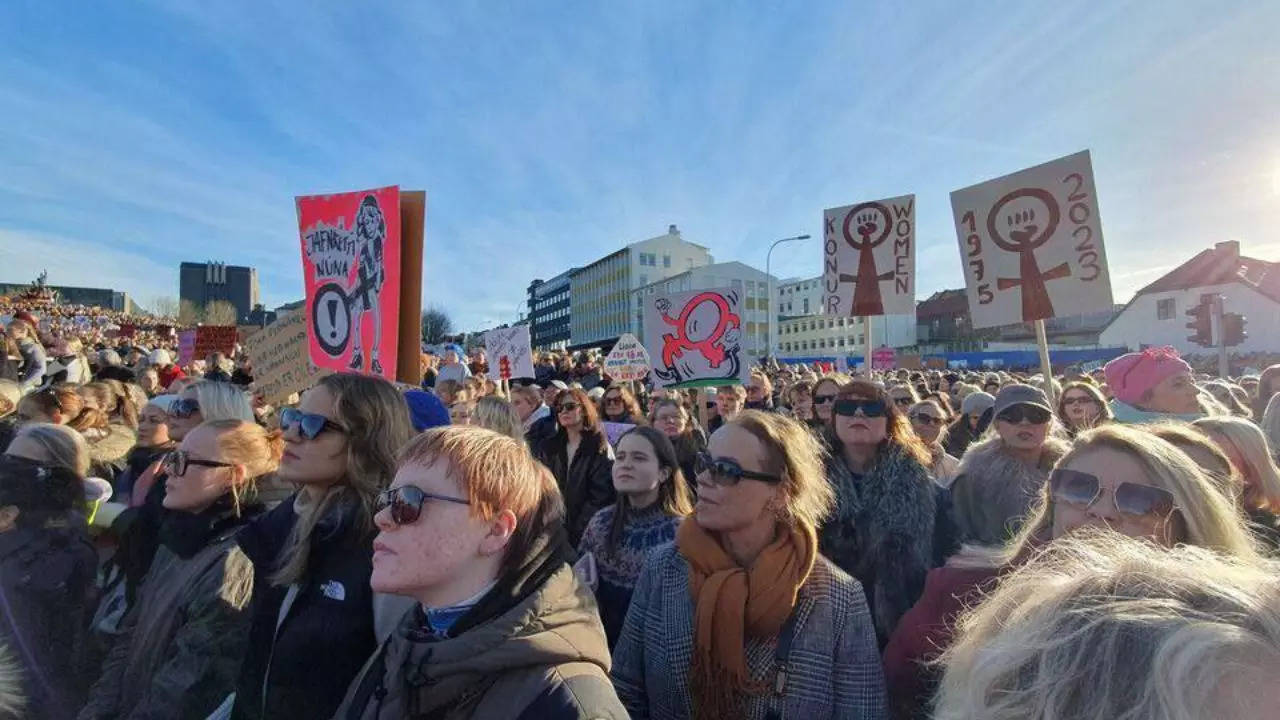 Iceland Women’s Strike Why World’s Most Equal Nation On Strike Against