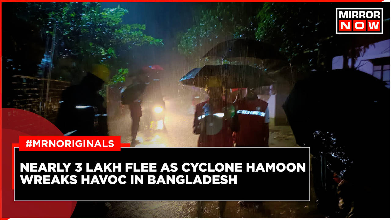 Cyclone Hamoon Landfall In Bangladesh Nearly Lakhs People Moved To Shelters Heavy