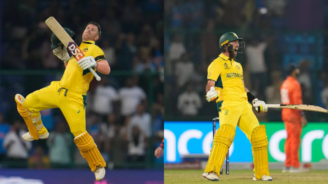 David Warner Glenn Maxwell ap