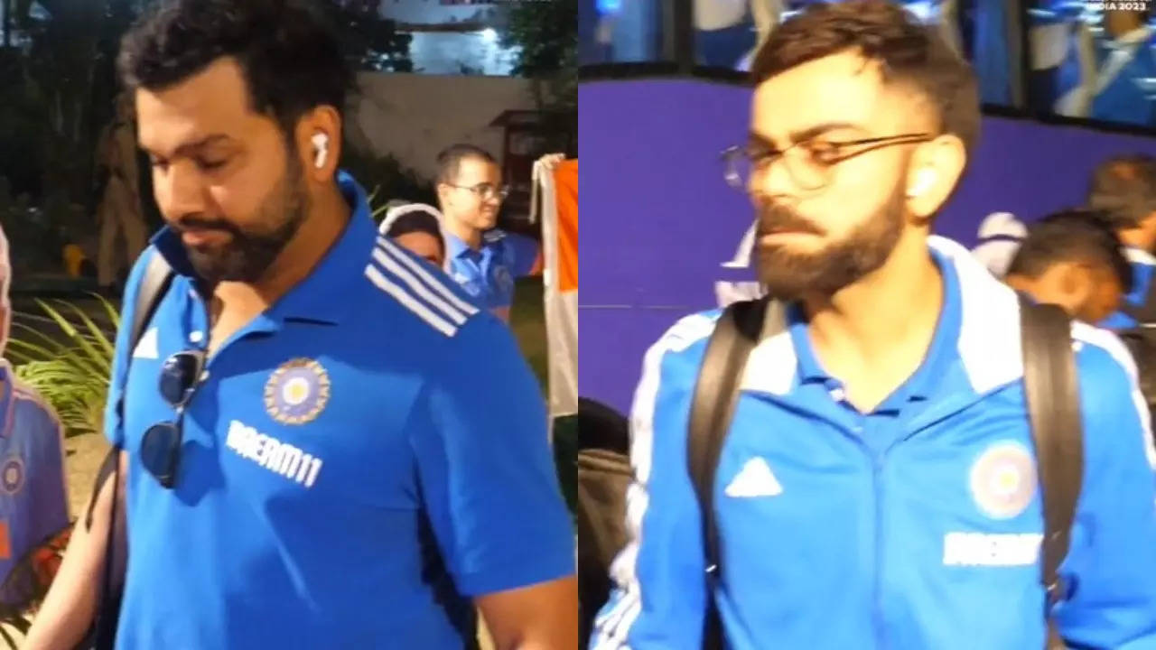 Watch! Virat Kohli hits seat in anger after duck vs England in Lucknow |  IND vs ENG | ODI World Cup 2023 | Editorji