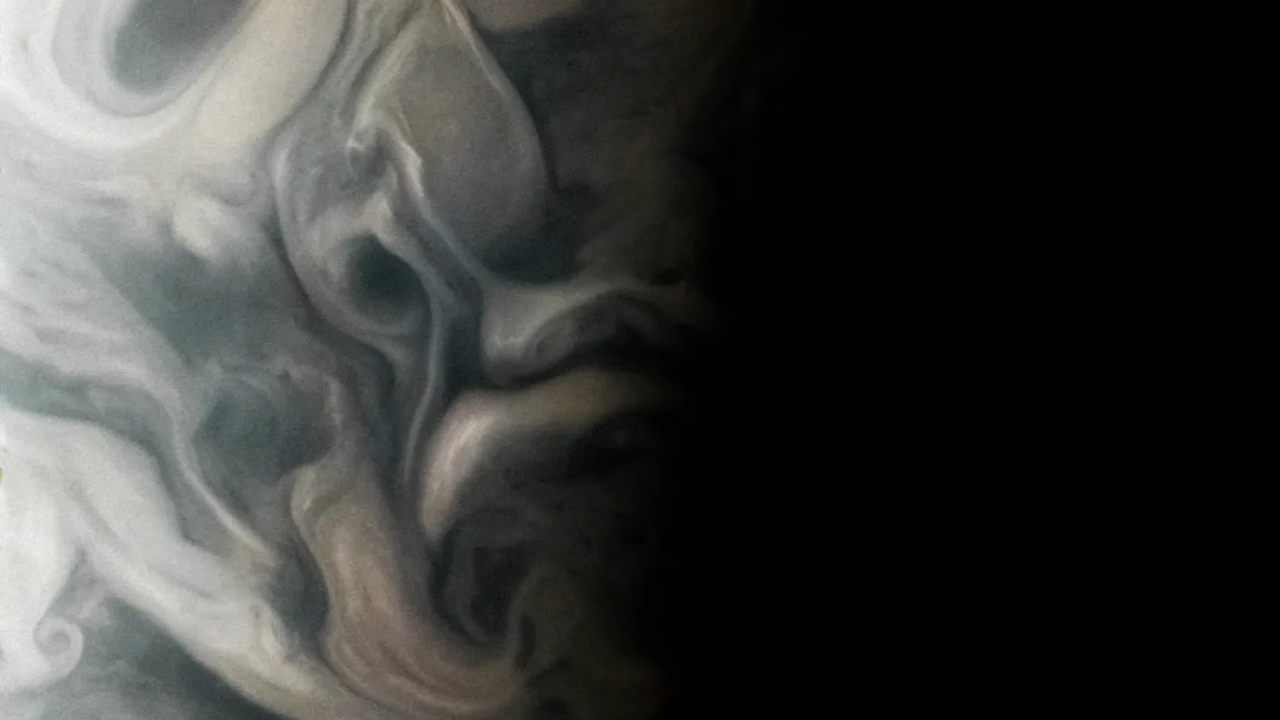 NASA's Juno Mission captured this view.