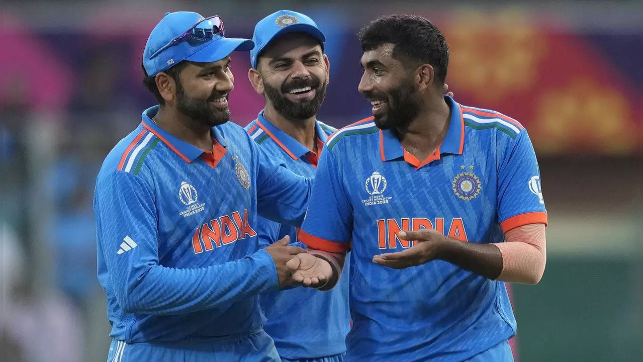 Rohit Sharma, Virat Kolhli and Jasprit Bumrah are among three indians in world cup 2023 best mid-tournament XI