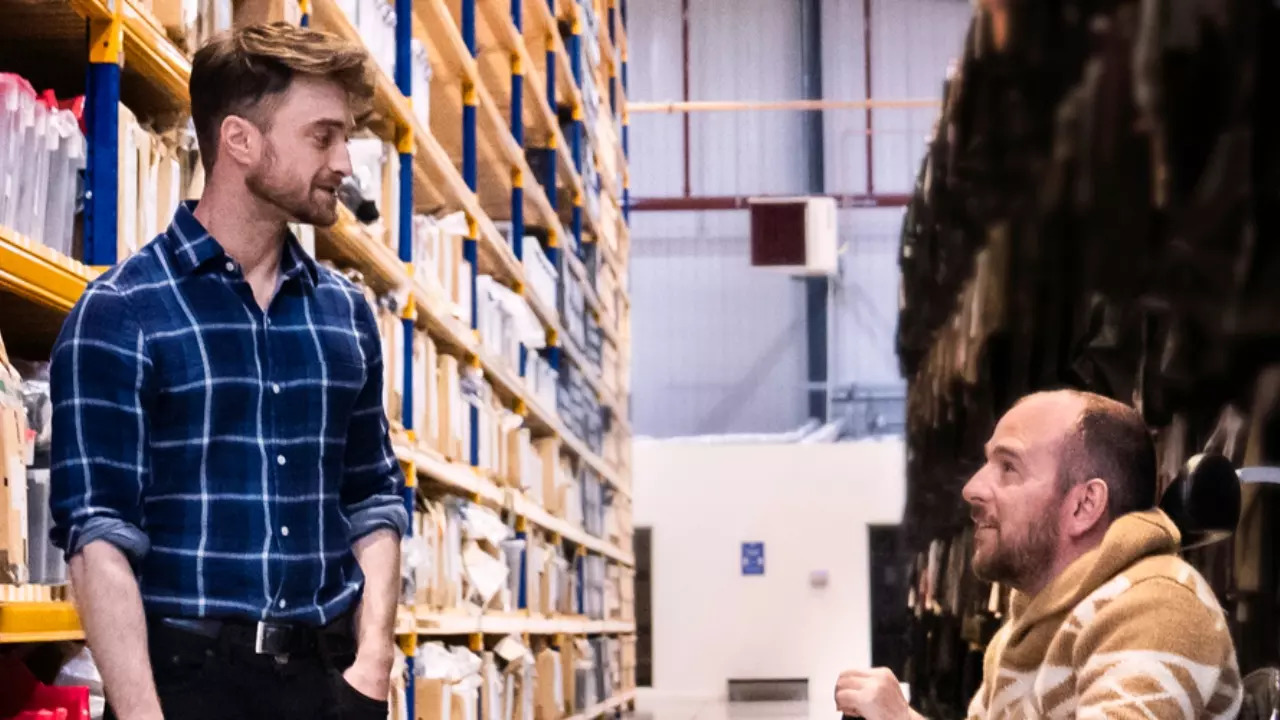 Daniel Radcliffe Teams Up With Harry Potter Stunt Double For New Documentary  (Pic Credit: Warner Bros. Discovery)