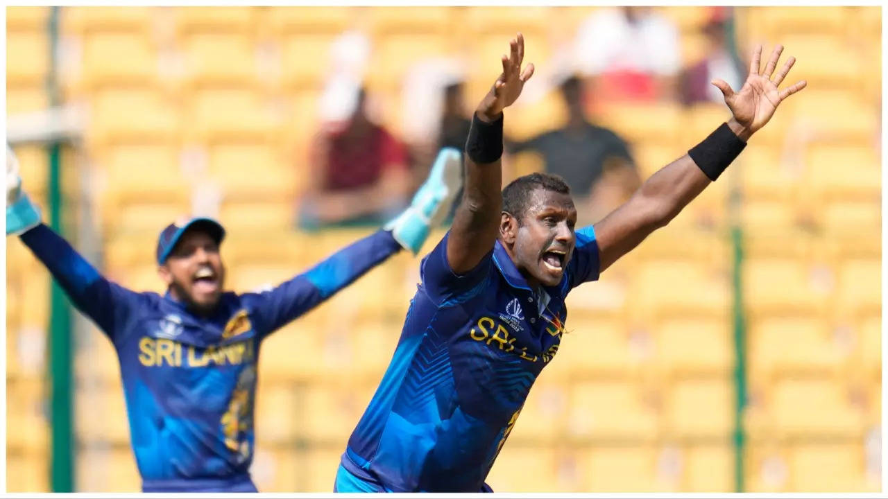 ICC Cricket World Cup 2023 - Chameera and Mathews to join Sri Lanka squad  as reserves