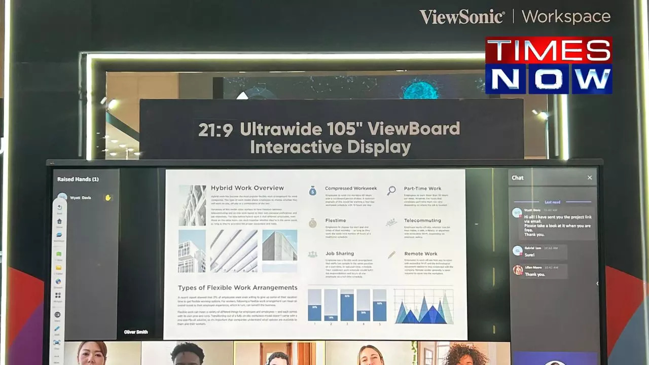 ViewSonic Unveils Massive 135-inch Foldable LED Display and Upgraded 105-inch 5K Interactive Board at InfoComm India