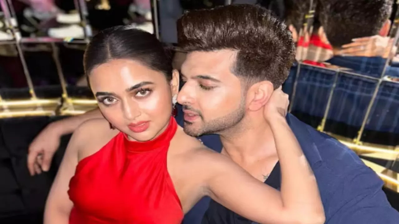 Tejasswi Prakash with Karan Kundrra