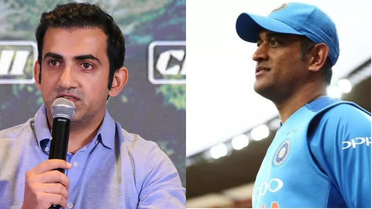 Gautam Gambhir, MS Dhoni