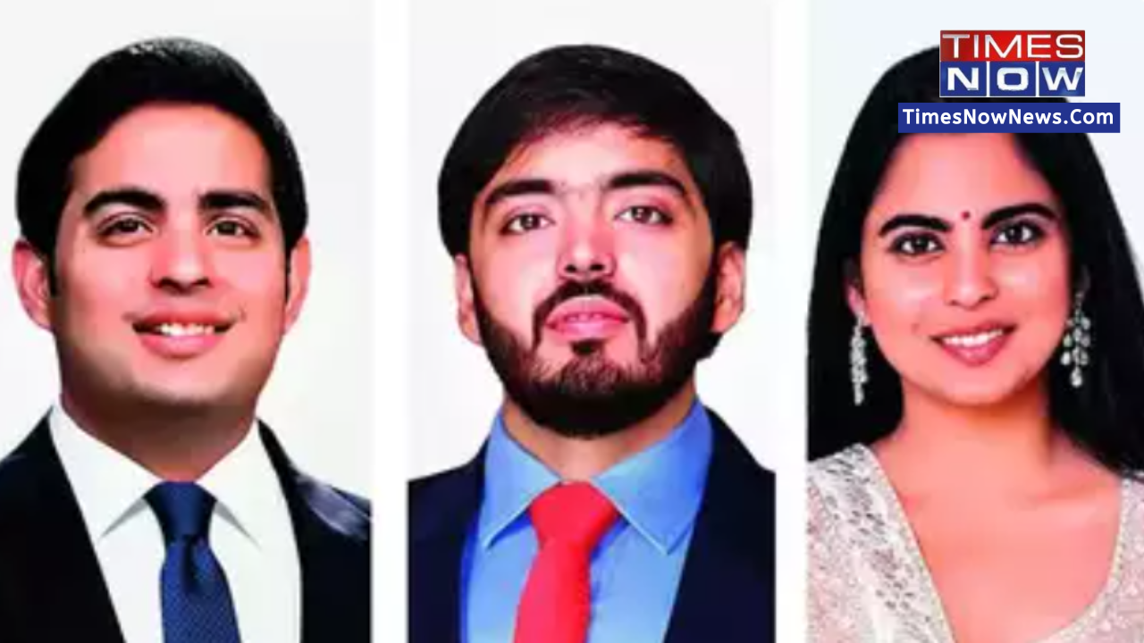 Mukesh Ambani's Children Isha, Akash, and Anant