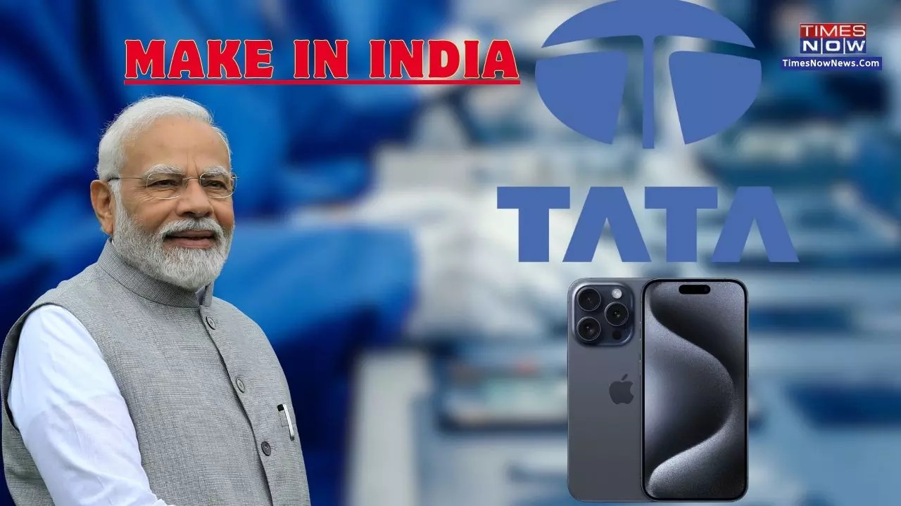 Massive Push To PM Modi's Make In India: Tata Group To Manufacture iPhones in India for Domestic, Global Markets