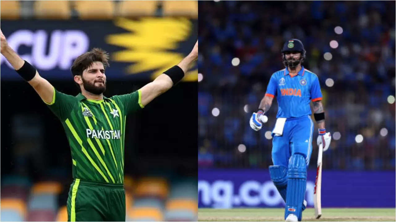 Virat Kohli, Shaheen Afridi