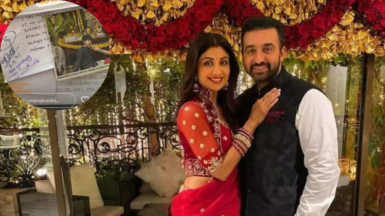 Raj Kundra Had Shilpa Shetty And Son Viaan's Pic With Him In Jail, Goes Through Old Letters And Notes