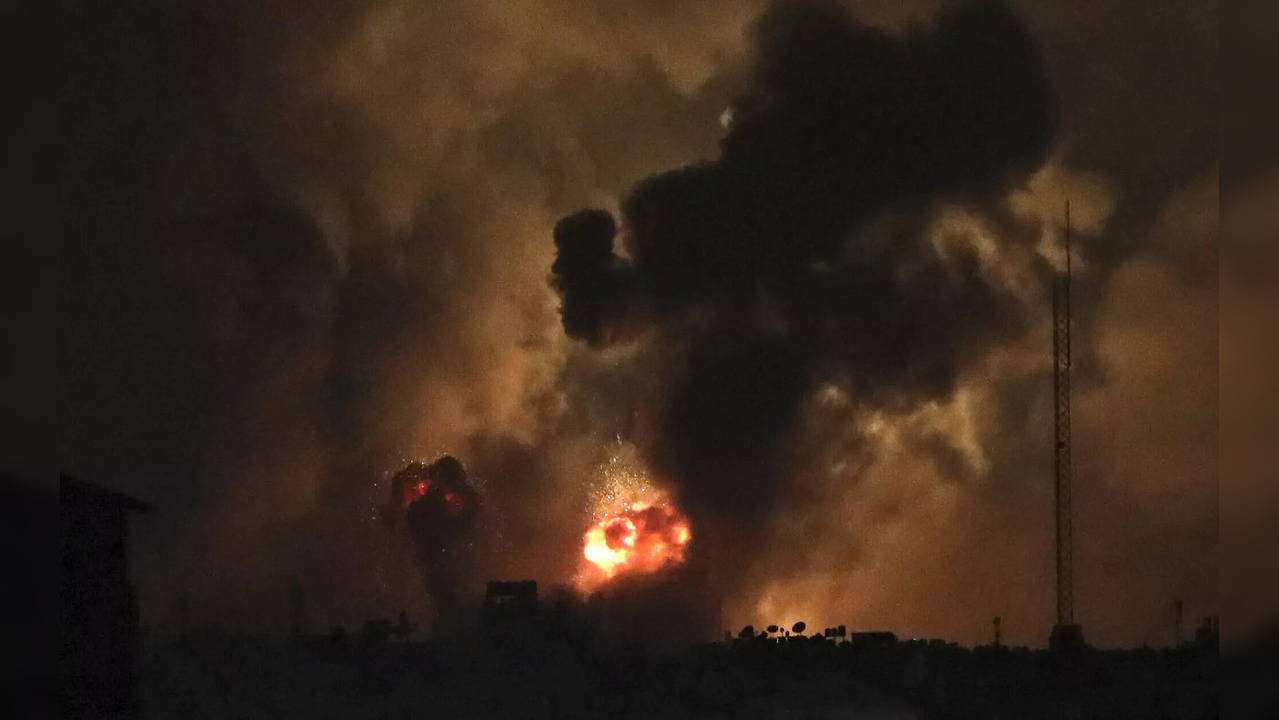 Gaza Blackout Israel Hits Hard