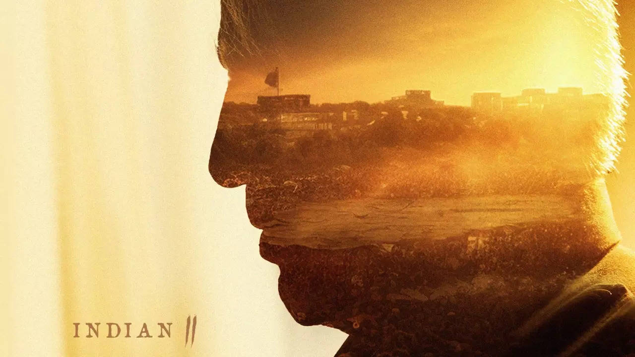 Indian 2 Makers Drops New Poster Of Kamal Haasan Starrer 1st Glimpse To Be Release On This 