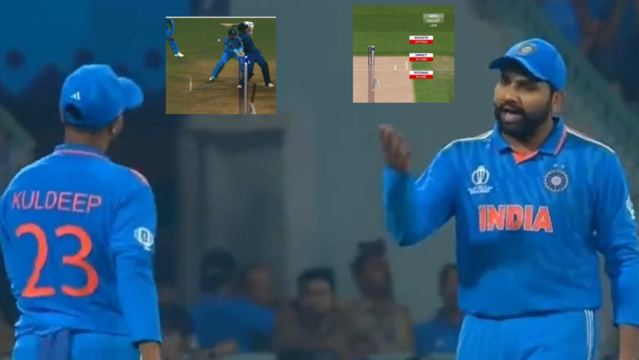 rohit kuldeep drs