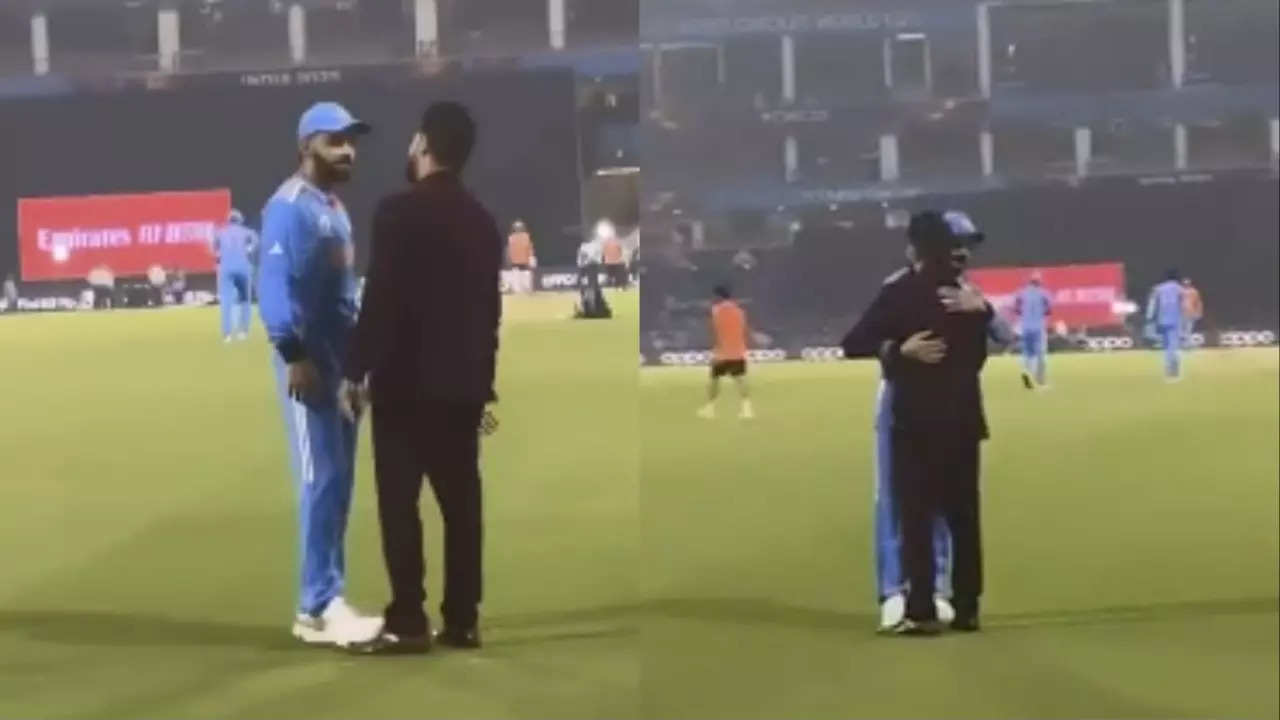 WATCH: Virat Kohli, Suresh Raina Share Special Hug After India Defeat England In World Cup 2023 Match